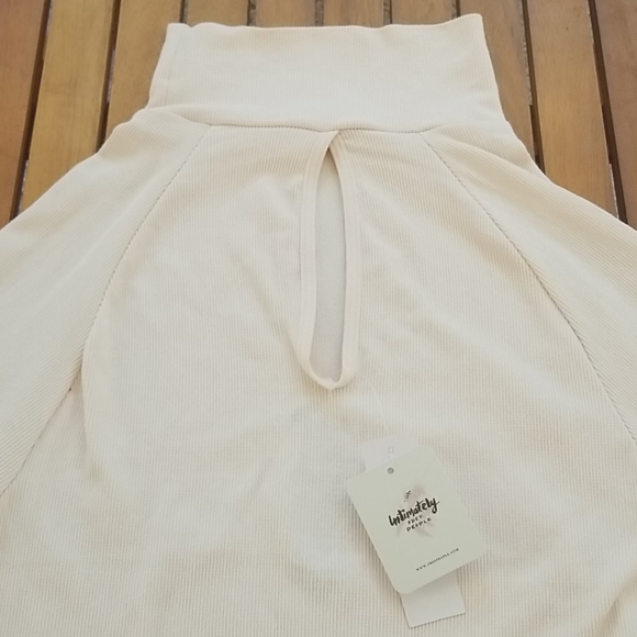 Free People Ribbed Long Sleeve Bodysuit XS/S - Picture 6 of 10